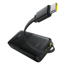 Внешний аккумулятор Baseus, Bipow2 DGT 20000mAh 20W+вст.каб, Black (BAS-P1007710111301) фото #1