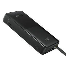 Внешний аккумулятор Baseus, Bipow2 DGT 20000mAh 20W+вст.каб, Black (BAS-P1007710111301) фото #2