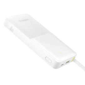 Внешний аккумулятор Baseus, Bipow2 DGT 20000mAh 20W+вст.каб., White (BAS-P1007710121301) фото #2