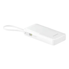 Внешний аккумулятор Baseus, Bipow2 DGT 20000mAh 20W+вст.каб., White (BAS-P1007710121301) фото #3