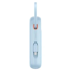 Внешний аккумулятор Baseus, QPow2 DGT 10000mAh+2 вс.каб 30W, Blue (BAS-P1005500831300) фото #4