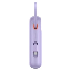 Внешний аккумулятор Baseus, QPow2 DGT 10000mAh+2 вс.каб 30W, Violet (BAS-P1005500851300) фото #4