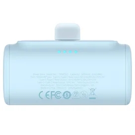 Внешний аккумулятор Baseus, Compact USB-C 5000mAh 20W, Blue (BAS-P1006830631300) фото #1