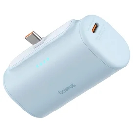 Внешний аккумулятор Baseus, Compact USB-C 5000mAh 20W, Blue (BAS-P1006830631300) фото #3