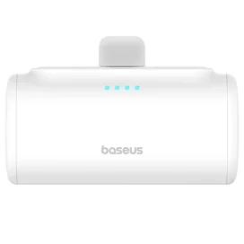 Внешний аккумулятор Baseus, Compact USB-C Edit. 5000mAh 20W, White (BAS-P1006830621300) фото #1