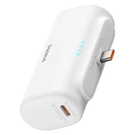 Внешний аккумулятор Baseus, Compact USB-C Edit. 5000mAh 20W, White (BAS-P1006830621300) фото #2