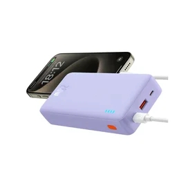 Внешний аккумулятор Baseus, Airpow 20000mAh 20W + каб, Violet (BAS-P1002280451300) фото #2