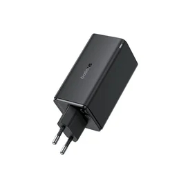 Адаптер питания Baseus, GaN6 USB-C*2+A*2 100W с каб, Black (BAS-P1016270511200) фото #4