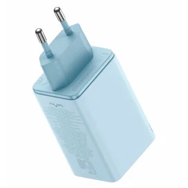 Адаптер питания Baseus, GaN6 Pro USB-2C+2A 65W с каб, Blue (BAS-P1016270131300) фото #3