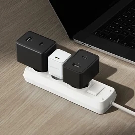 Адаптер питания Baseus, Palm USB-C 30W с каб, White (BAS-P1011160521301) фото #2