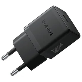 Адаптер питания Baseus, Palm USB-C 30W, Black (BAS-P1011160511300) фото