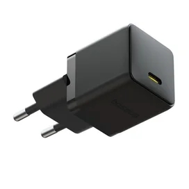 Адаптер питания Baseus, Palm USB-C 20W с каб, Black (BAS-P1011160211301) фото #1