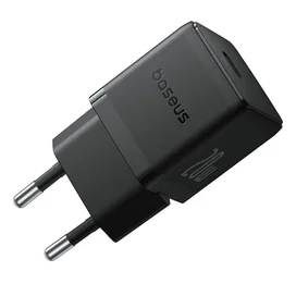 Адаптер питания Baseus, Palm USB-C 20W с каб, Black (BAS-P1011160211301) фото #4