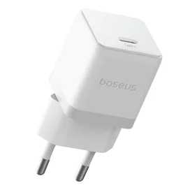 Адаптер питания Baseus, Palm USB-C 20W с каб, White (BAS-P1011160221301) фото #3