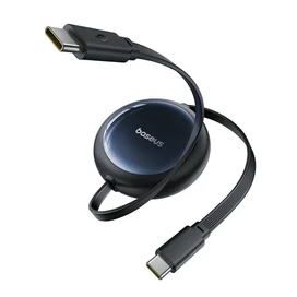 Кабель Baseus, USB-C->C NS 100W 1.5m, Black (BAS-P1037090012300) фото #1