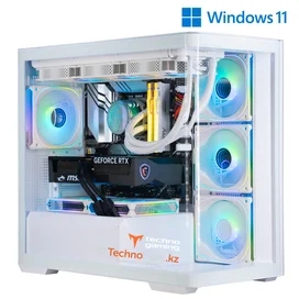 Игровой компьютер TechnoGaming 254(Ci5-13400F/RTX5060TI 16GB/D5 32GB/SSD 1TB/B760M-A WIFI/D300 WH) Win 11 фото