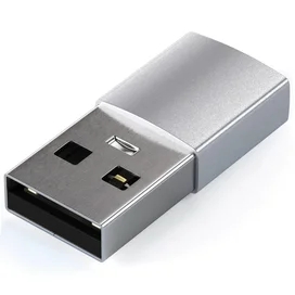 Адаптер Satechi Type-A to Type-C, Silver фото #1