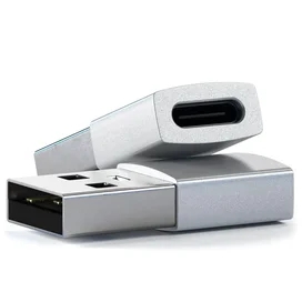 Адаптер Satechi Type-A to Type-C, Silver фото #2