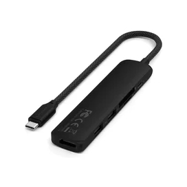 Мульти-портты адаптер Satechi Slim 6, қара фото #1