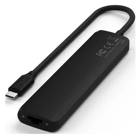 Мульти-портты адаптер Satechi Slim 7, қара фото #3