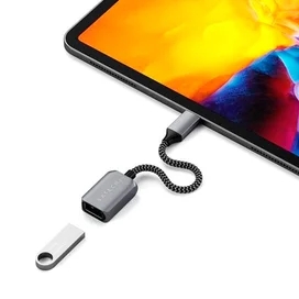 Адаптер Satechi USB-C to USB 3.0, Space Gray фото #2