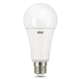 Светодиодная лампа Gauss Elementary A70 25W 2100lm 4100K E27 LED нейтральный фото