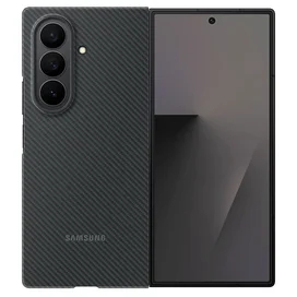 Samsung Galaxy Z Fold7 қаптама үшін Carbon Shield Case Black (EF-XF966SBEGRU) фото