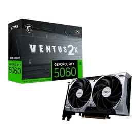 Видеокарта MSI RTX 5060 VENTUS 2X OC 16GB 128bit/G7 (HDMI+3DP)[RTX 5060 8G VENTUS 2X OC] фото