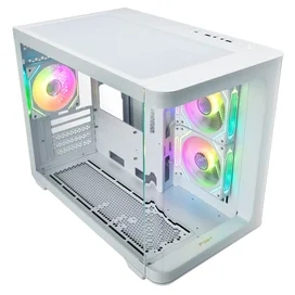 Кейс FSP S380 Mid Tower, window, white  mATX [S380-WA] фото #1