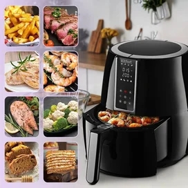 Kitfort КТ-2227 аэрогрилі фото #1