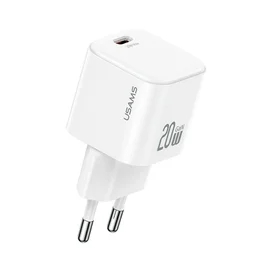 Адаптер питания USAMS Type-C 20W, White (CC260TC02) фото