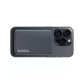 USAMS портативті зарядтағыш 10000 mAh, Silver (10KCD24203) фото #3