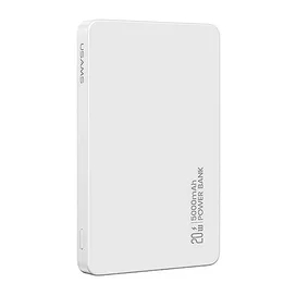 USAMS портативті зарядтағыш 5000 mAh, White (5KCD23103) фото