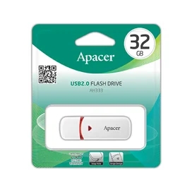 USB-накопитель 32GB Apacer AH333, 2.0, White (AP32GAH333W-1) фото #2