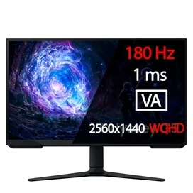 Монитор Игровой 27" Samsung Odyssey G5 LS27FG512EIXCI 2560x1440 16:9 VA 180ГЦ (2HDMI+DP) Black фото