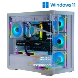 TechnoGaming  ойын ПК 277(Ci5-13400F/RTX5060TI 16GB/D5 32GB/SSD 1TB/B760M-A WIFI/D300 WH) + 11Win фото
