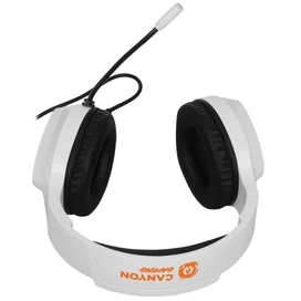 Игровая гарнитура проводная Canyon Shadder GH-6, белая фото #4