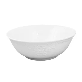 Салатник белый фарфор Жасмин 17см RRC RRC000195 фото