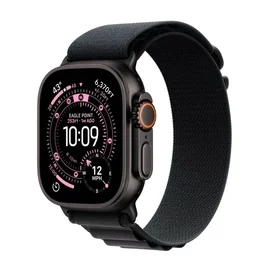 Apple Watch Ultra 3 Смарт сағаты GPS + Cellular 49mm Black Titanium Case with Black Alpine Loop - Medium (MF0V4QR/A) фото