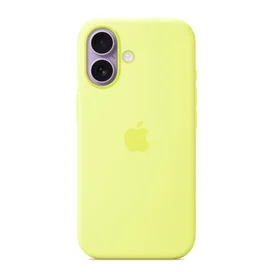 Чехол для смартфона iPhone 17 Silicone Case with MagSafe - Neon Yellow (MGEV4ZM/A) фото #1