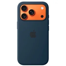 IPhone 17 Pro Silicone Case with MagSafe – Midnight (MGFH4ZM/A) арналған тысқабы фото #1