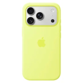 Чехол для смартфона iPhone 17 Pro Silicone Case with MagSafe – Neon Yellow (MGFF4ZM/A) фото
