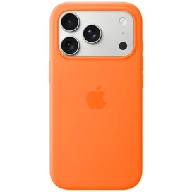 IPhone 17 Pro Silicone Case with MagSafe – Orange (MGFE4ZM/A) арналған тысқабы фото #1