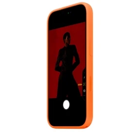 IPhone 17 Pro Silicone Case with MagSafe – Orange (MGFE4ZM/A) арналған тысқабы фото #3