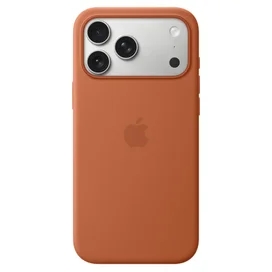 IPhone 17 Pro Max Silicone Case with MagSafe – Terra Cotta (MGFQ4ZM/A) арналған тысқабы фото