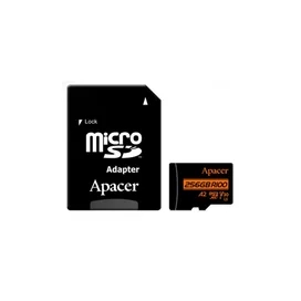 MicroSDXC 256GB Apacer UHS-I (U3) жад картасы + SD адаптері (AP256GMCSX10U8-R) фото