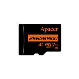 MicroSDXC 256GB Apacer UHS-I (U3) жад картасы + SD адаптері (AP256GMCSX10U8-R) фото #1