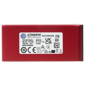 Внешний SSD 2TB Kingston SXS1000R USB-A 3.2 Red (SXS1000R/2000GA) фото #2