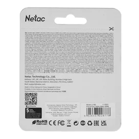 USB Флешка 64GB Netac U182N USB 3.0 Red (NT03U182N-064G-30RE) фото #1