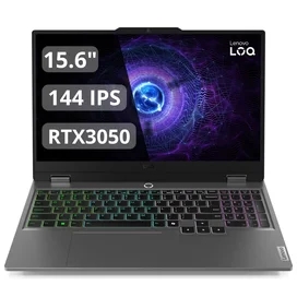 Игровой ноутбук Lenovo LOQ 15IAX9 Ci5 12450HX / 24ГБ / 512SSD / RTX3050 6ГБ / 15.6 /DOS / (83GS00EMRK) фото